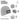 Ich muss gar nix – Rippstrick-Beanie in Grau meliert, Ansicht 4 #farbe_grau-meliert