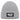 Geiler Typ mit Glatze – Rippstrick-Beanie in Grau meliert, Ansicht 1 #farbe_grau-meliert