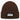 Ich hör nur Mimimimi – Rippstrick-Beanie in Braun, Ansicht 1 #farbe_braun