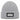 Ich hör nur Mimimimi – Rippstrick-Beanie in Grau meliert, Ansicht 1 #farbe_grau-meliert