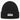 Ich hör nur Mimimimi – Rippstrick-Beanie in Schwarz, Ansicht 1 #farbe_schwarz
