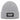 Aus dem Weg, ich muss zum Weihnachtsmarkt – Rippstrick-Beanie in Grau meliert, Ansicht 1 #farbe_grau-meliert