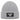 Aus dem Weg, ich brauche Wein – Rippstrick-Beanie in Grau meliert, Ansicht 1 #farbe_grau-meliert