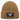 Aus dem Weg, ich brauche Wein – Rippstrick-Beanie in Karamell, Ansicht 1 #farbe_karamell