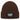 Aus dem Weg, ich brauche Prosecco – Rippstrick-Beanie in Braun, Ansicht 1 #farbe_braun
