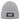 Aus dem Weg, ich brauche einen Schnaps – Rippstrick-Beanie in Grau meliert, Ansicht 1 #farbe_grau-meliert