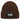 Aus dem Weg, ich muss zum Feierabendbier – Rippstrick-Beanie in Braun, Ansicht 1 #farbe_braun