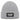 Aus dem Weg, ich muss zum Feierabendbier – Rippstrick-Beanie in Grau meliert, Ansicht 1 #farbe_grau-meliert