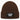 Aus dem Weg, ich brauche Pommes – Rippstrick-Beanie in Braun, Ansicht 1 #farbe_braun