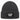 Aus dem Weg, ich brauche Pommes – Rippstrick-Beanie in Dunkelgrau, Ansicht 1 #farbe_dunkelgrau