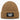 Aus dem Weg, ich brauche Pommes – Rippstrick-Beanie in Karamell, Ansicht 1 #farbe_karamell