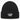 Aus dem Weg, ich brauche Pommes – Rippstrick-Beanie in Schwarz, Ansicht 1 #farbe_schwarz