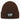Aus dem Weg, heute wird eskaliert – Rippstrick-Beanie in Braun, Ansicht 1 #farbe_braun