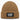 Aus dem Weg, heute wird eskaliert – Rippstrick-Beanie in Karamell, Ansicht 1 #farbe_karamell