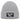 Mir reicht’s, ich hol mir einen Döner – Rippstrick-Beanie in Grau meliert, Ansicht 1 #farbe_grau-meliert