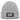 Mir reicht’s, ich gehe zum Dorffest – Rippstrick-Beanie in Grau meliert, Ansicht 1 #farbe_grau-meliert