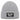 Mir reicht’s, ich brauche einen Drink – Rippstrick-Beanie in Grau meliert, Ansicht 1 #farbe_grau-meliert