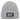 Mir reicht’s, ich brauche Glühwein – Rippstrick-Beanie in Grau meliert, Ansicht 1 #farbe_grau-meliert