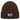 Mir reicht’s, ich brauche Pommes – Rippstrick-Beanie in Braun, Ansicht 1 #farbe_braun
