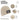 Mir reicht’s, ich brauche Prosecco – Rippstrick-Beanie in Beige, Ansicht 4 #farbe_beige