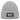 Mir reicht’s, ich brauche Prosecco – Rippstrick-Beanie in Grau meliert, Ansicht 1 #farbe_grau-meliert