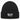 Mir reicht’s, ich brauche Prosecco – Rippstrick-Beanie in Schwarz, Ansicht 1 #farbe_schwarz