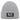 Mir reicht’s, ich brauche Schnaps – Rippstrick-Beanie in Grau meliert, Ansicht 1 #farbe_grau-meliert