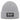 Mir reicht’s, ich gehe Wein trinken – Rippstrick-Beanie in Grau meliert, Ansicht 1 #farbe_grau-meliert
