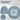 Punk-Smiley – Soft Beanie in Himmelblau, Ansicht 2 #farbe_himmelblau