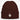 Mittelfinger-Skelett – Soft Beanie in Schokobraun, Ansicht 1 #farbe_schokobraun