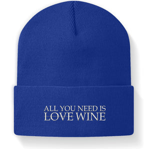 All you need is wine  - Beanie 