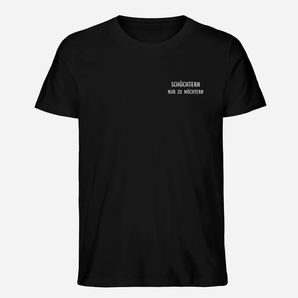 Nur zu nüchtern - Herren Organic T-Shirt