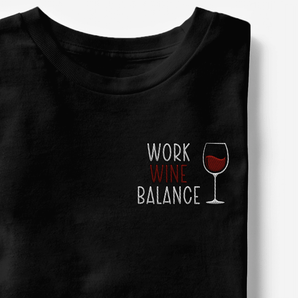 Work-Wine-Balance - Herren Organic T-Shirt