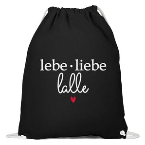 Lebe Liebe Lalle - Baumwoll Gymsac-16