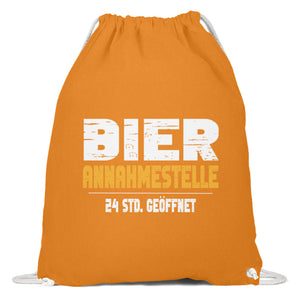 Bier-Annahmestelle - Baumwoll Gymsac-20