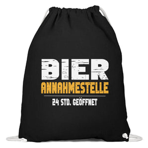 Bier-Annahmestelle - Baumwoll Gymsac-16