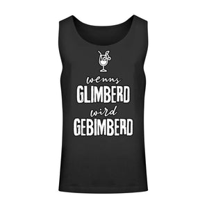 Wenns glimberd wird gebimberd - Unisex Relaxed Tanktop-16