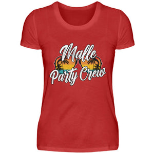 Malle Party Crew - Damenshirt-4