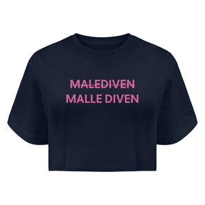 Malle Diven - Boyfriend Organic Crop Top-6887