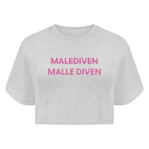 Malle Diven - Boyfriend Organic Crop Top-3