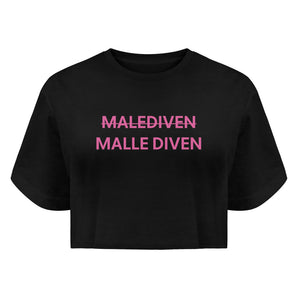 Malle Diven - Boyfriend Organic Crop Top-16