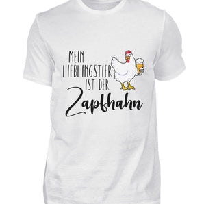 Mein Lieblingstier ist der Zapfhahn - Herren Shirt-3