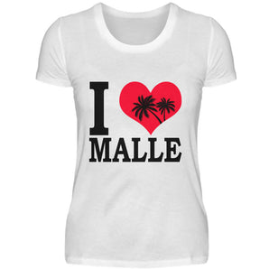 I Love Malle - Damenshirt-3