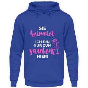 Sie heiratet - Unisex Kapuzenpullover Hoodie-668