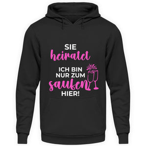 Sie heiratet - Unisex Kapuzenpullover Hoodie-639