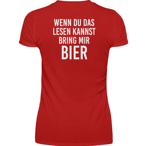 Bring mir Bier - Damenshirt-4