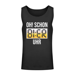 Oh! Schon Bier Uhr - Unisex Relaxed Tanktop-16