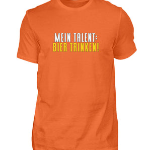 Mein Talent: Bier trinken - Herren Shirt-1692