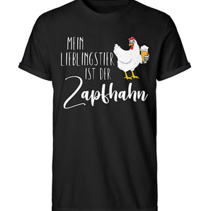 Mein Lieblingstier ist der Zapfhahn - Herren RollUp Shirt-16