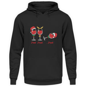 Drink Drank Drunk - Unisex Kapuzenpullover Hoodie-639